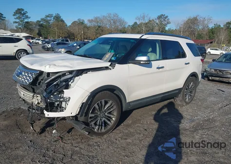 2016 Ford Explorer Platinum from USA, damaged, VIN 1FM5K8HT9GGB90861